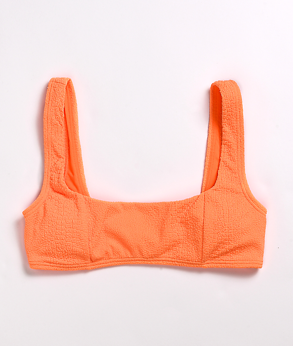 orange bikini swimsuit