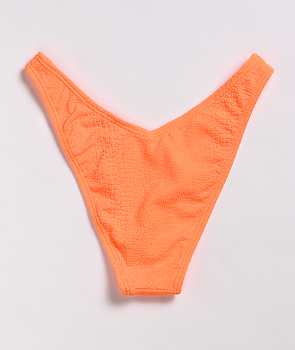 orange swimsuit bottoms