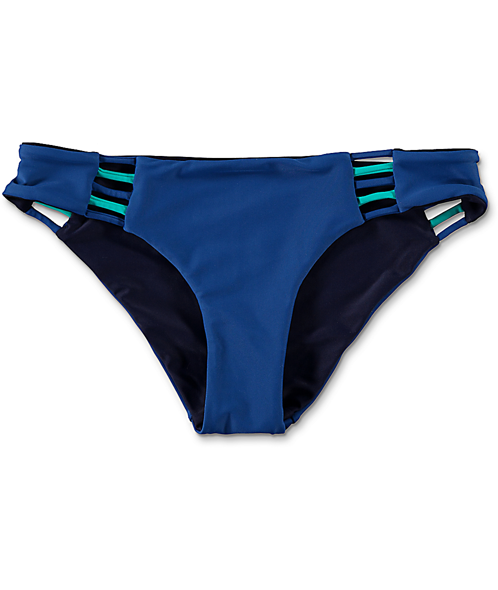 navy blue bikini bottoms