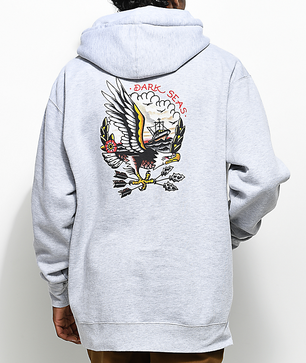 hoodie with graphic on back