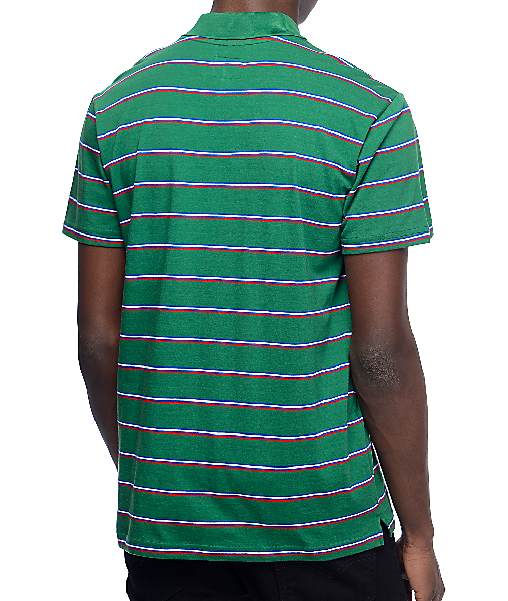 camiseta polo verde