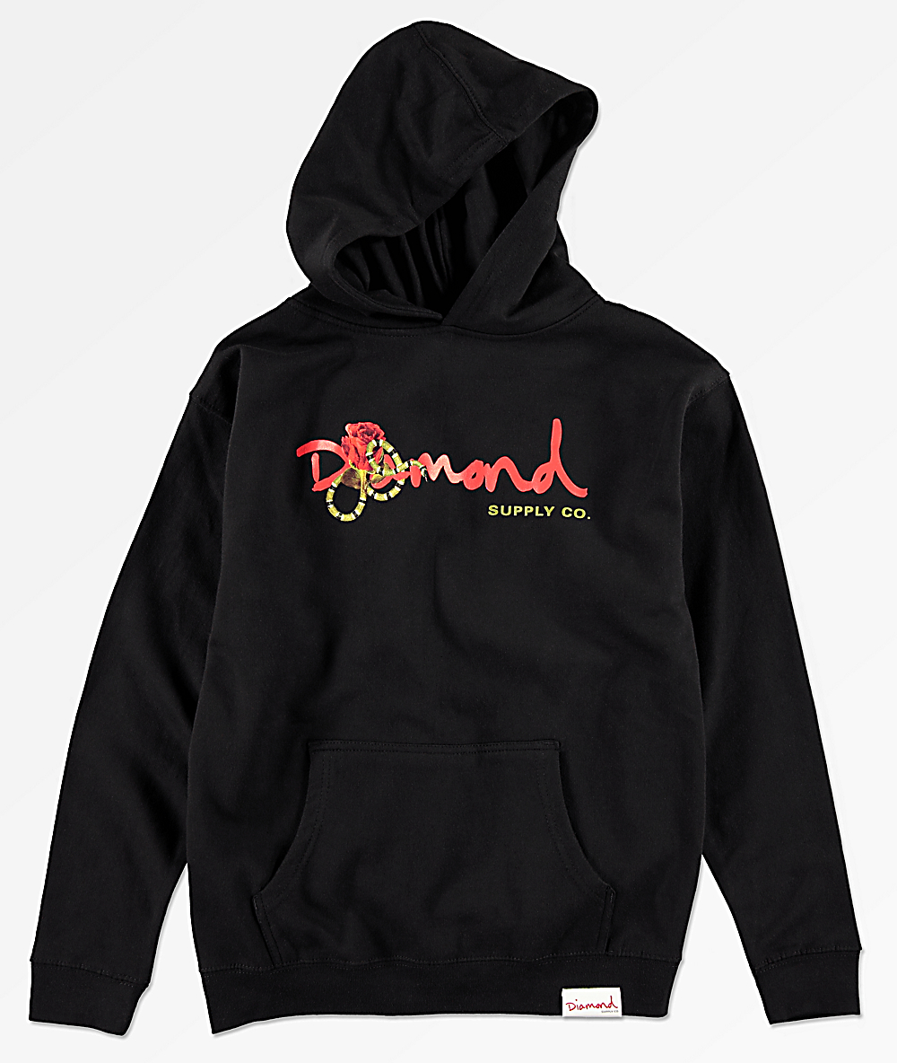 diamond supply co hoodie boys