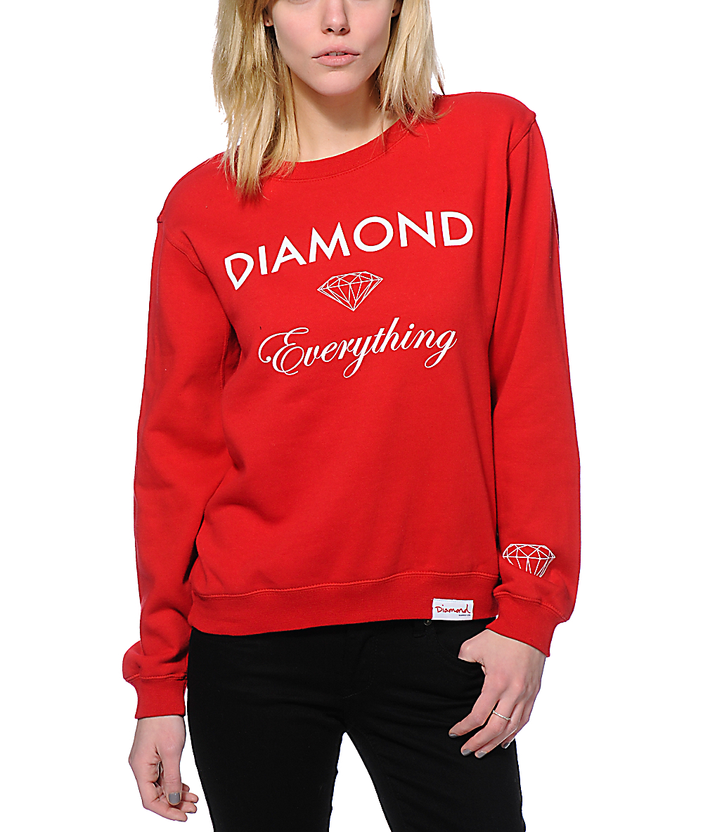 red diamond supply crewneck