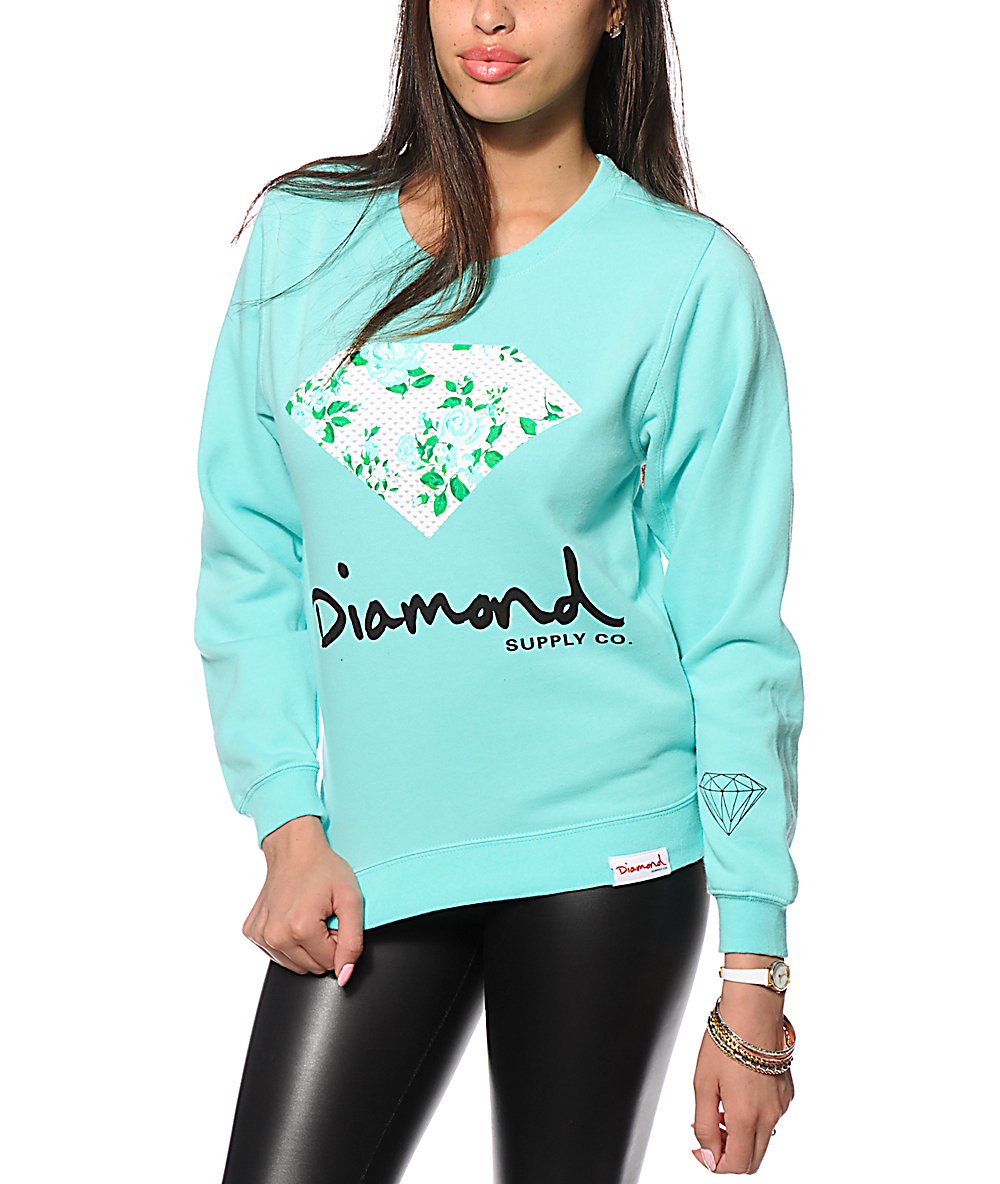 blue diamond sweatshirt