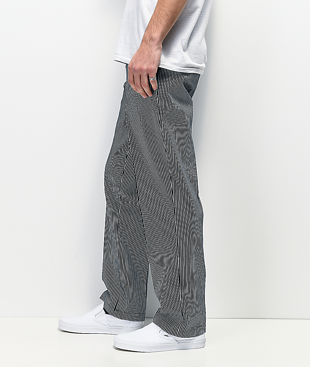 dickies striped work pants