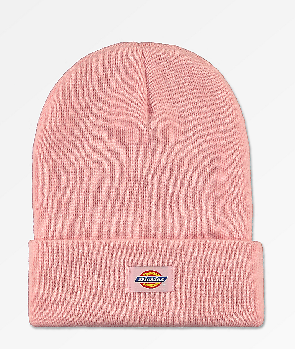 dickies pink beanie