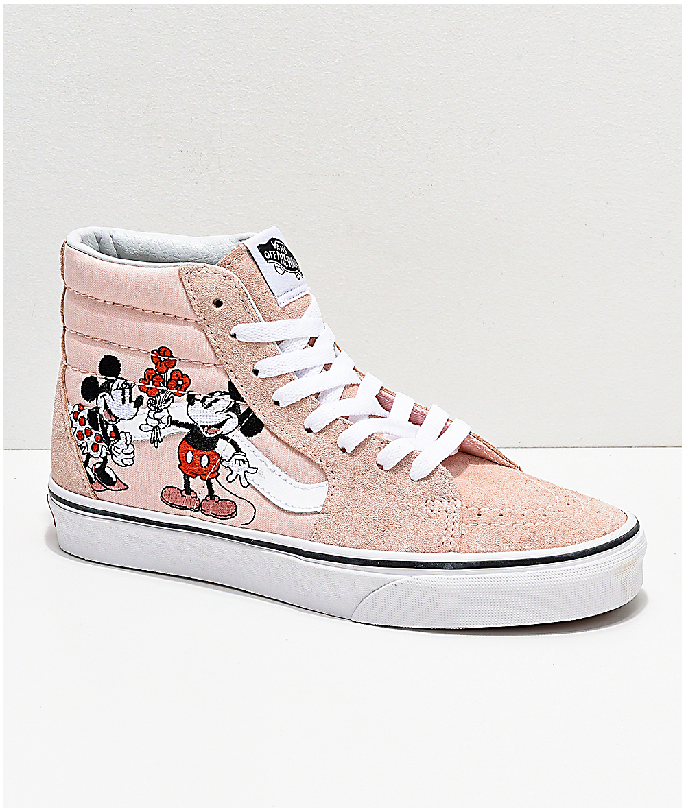 minnie mouse vans toddler size 6