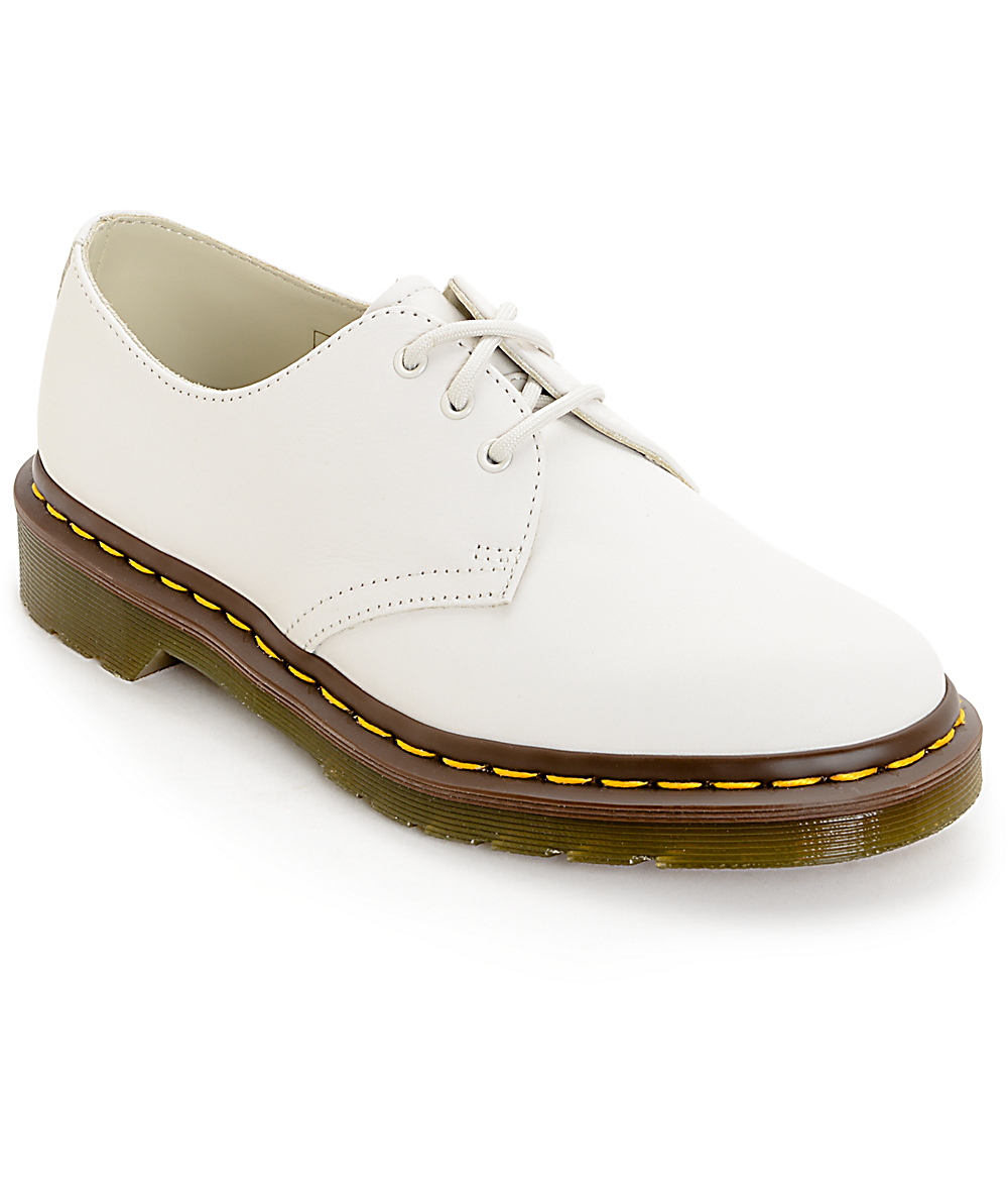 dr martens 1461 white