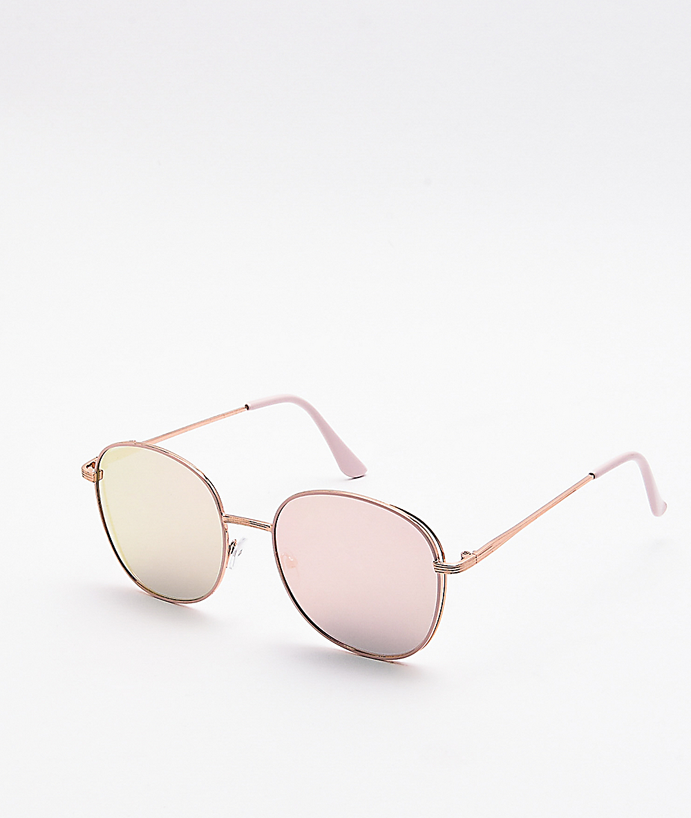 gafas de sol redondas grandes