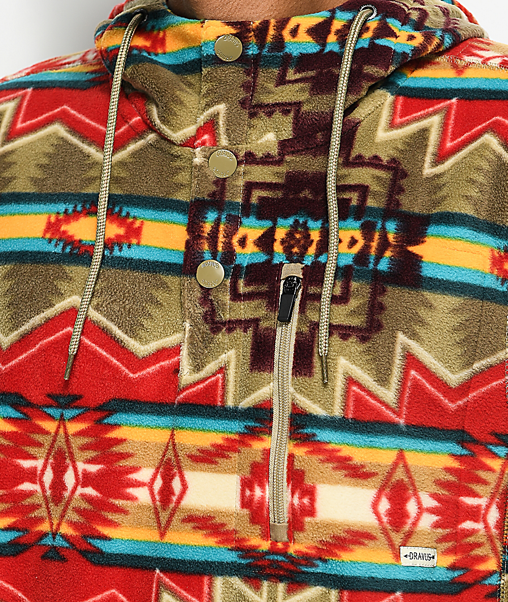 dravus aztec hoodie