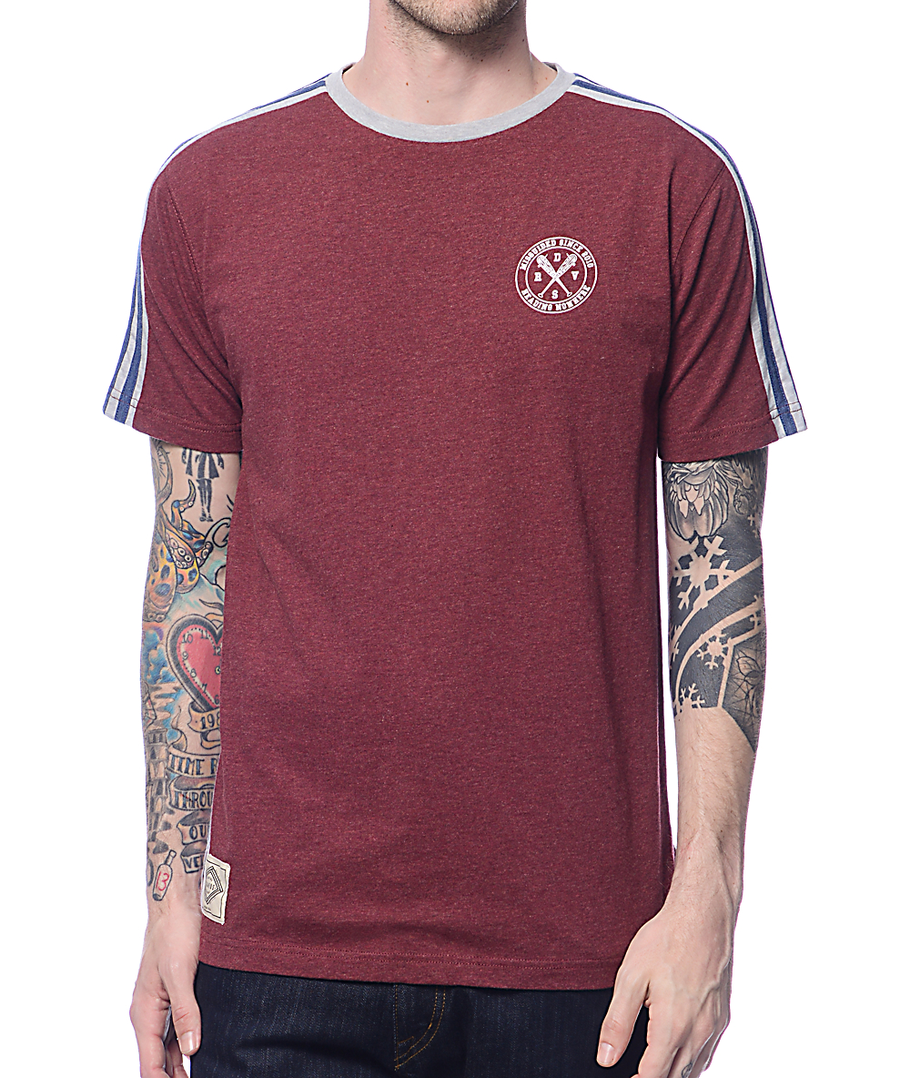 burgundy soccer jersey