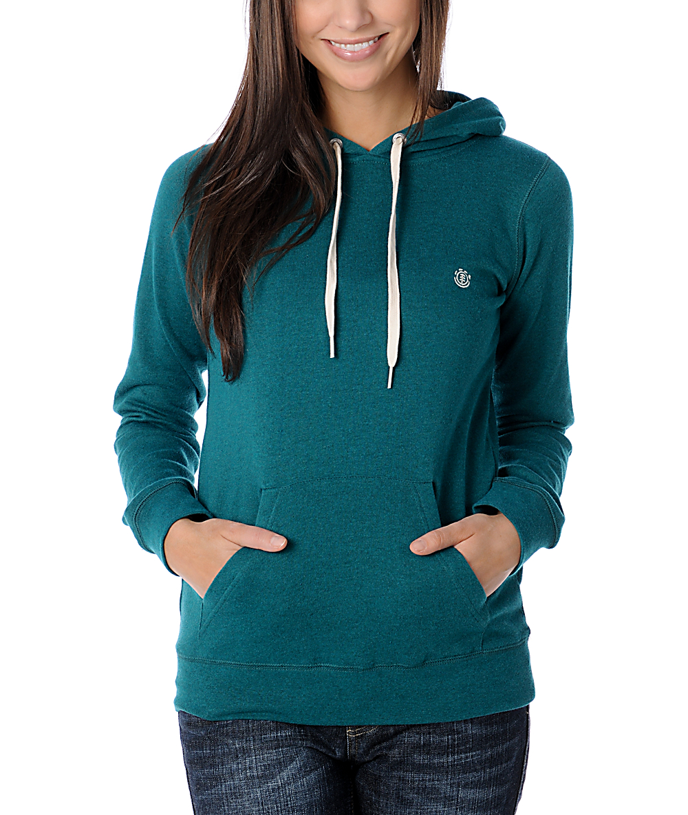 turquoise pullover hoodie