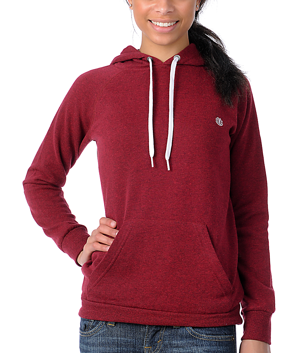 Element Harper Red Pullover Hoodie | Zumiez