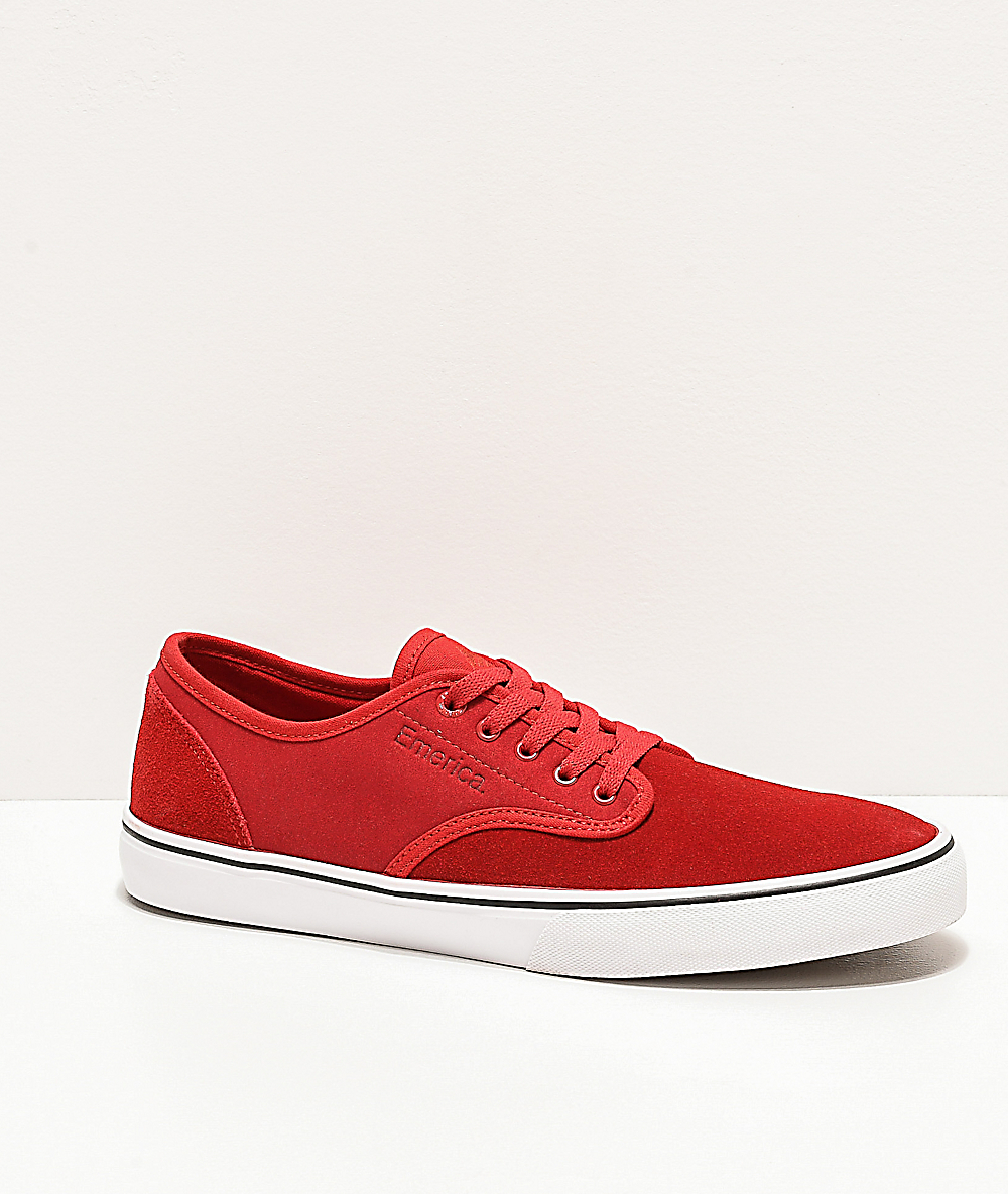 emerica red shoes