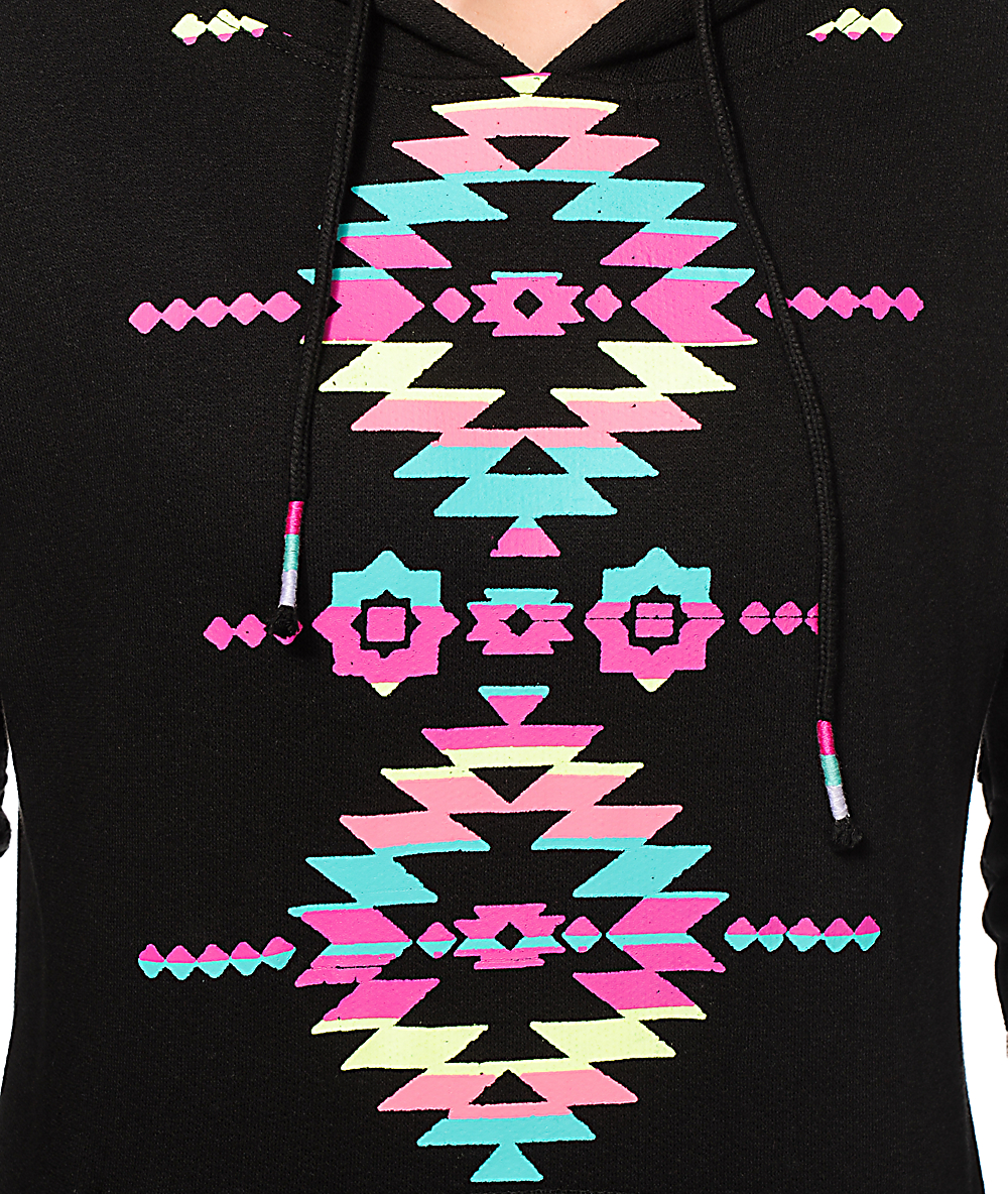 Empyre Cleo Colorful Tribal Hoodie | Zumiez