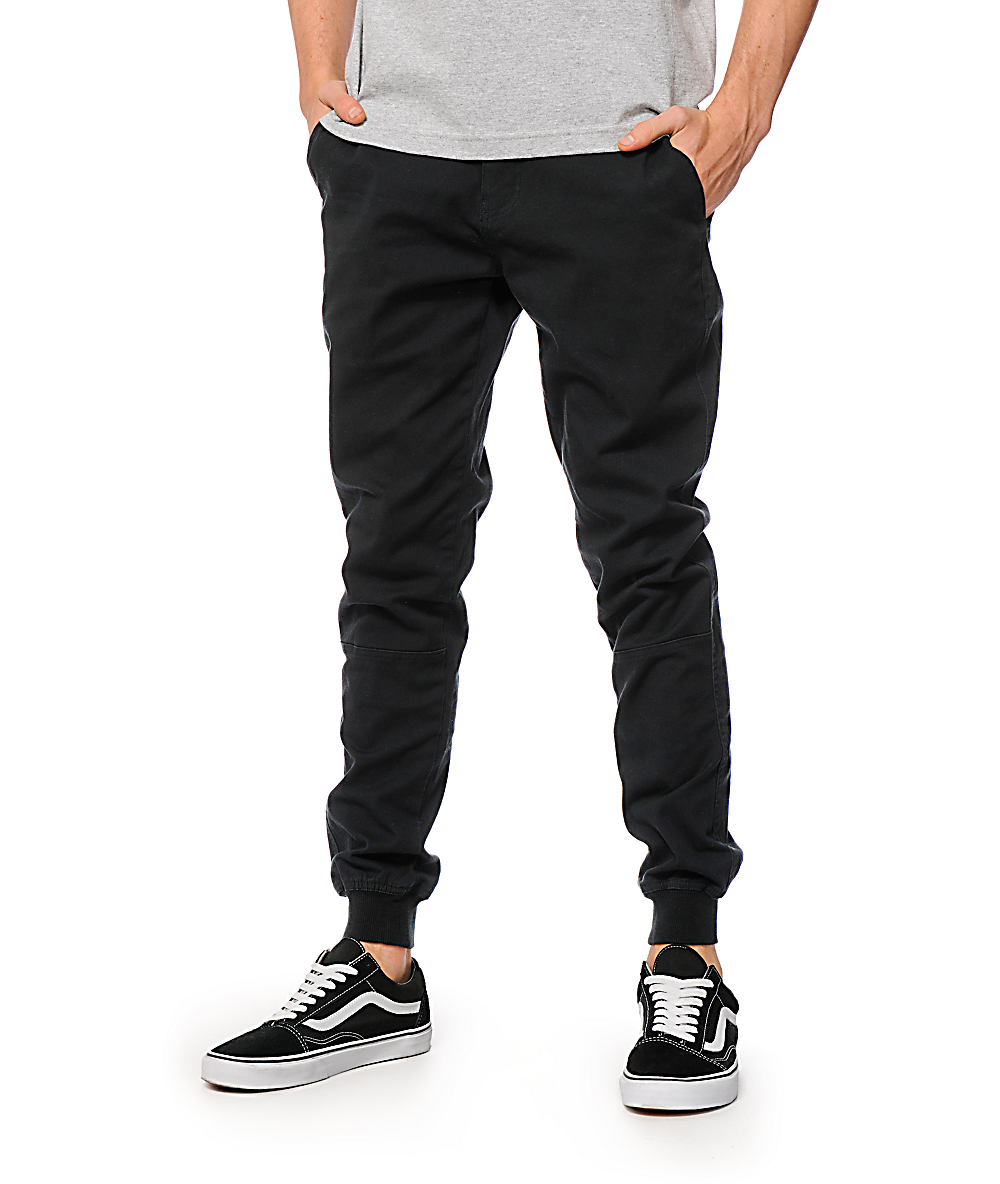 jogger pants with vans shoes