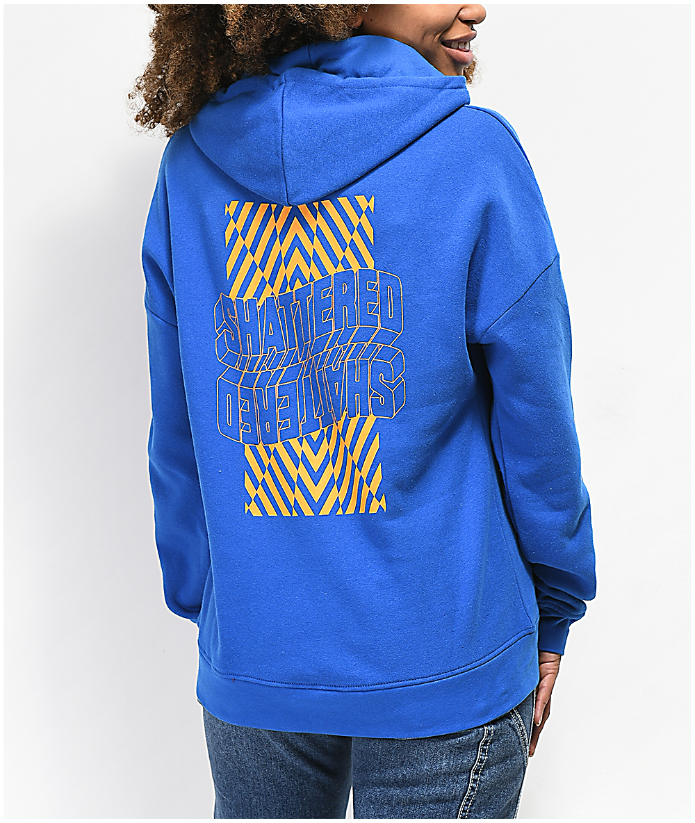 zumiez blue hoodie