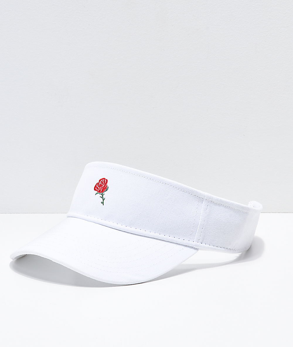 cheap white visor hats