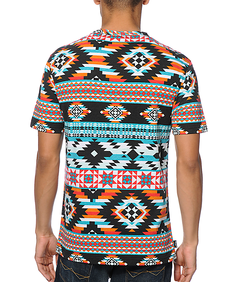 Empyre Tex Tribal Print T-Shirt | Zumiez