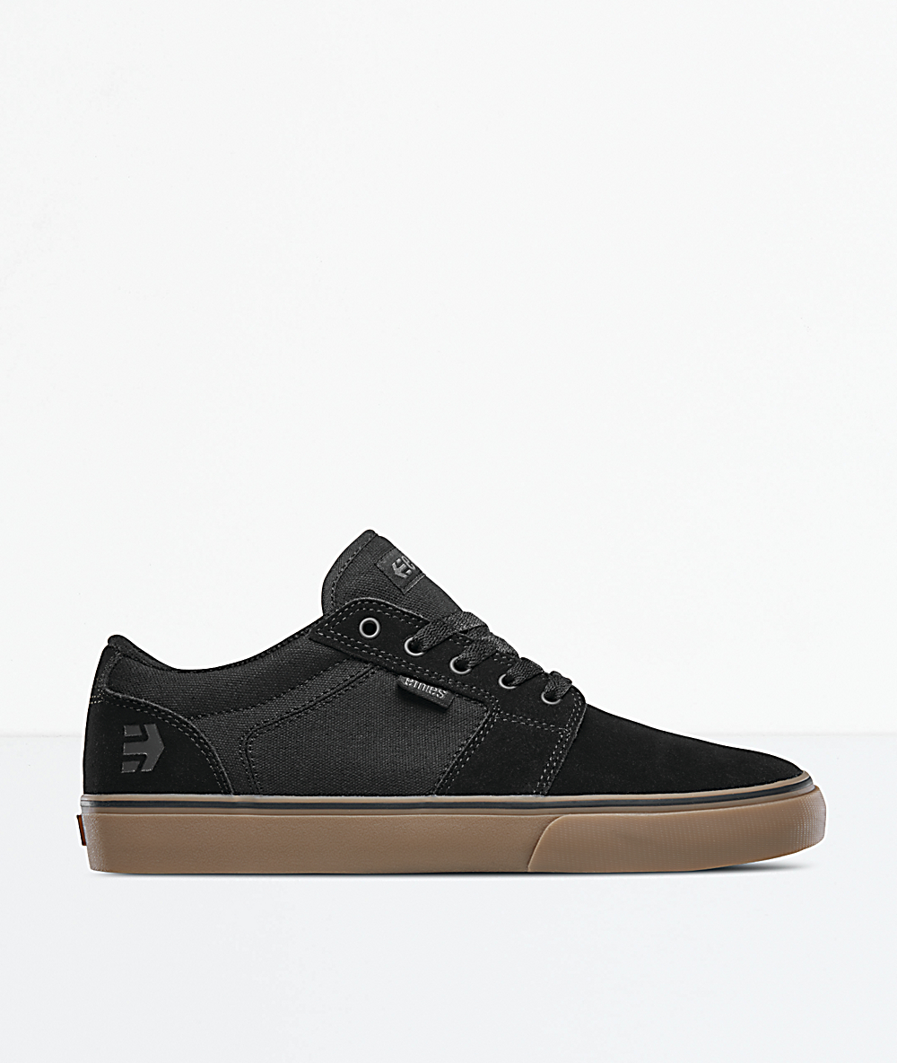 etnies barge ls black
