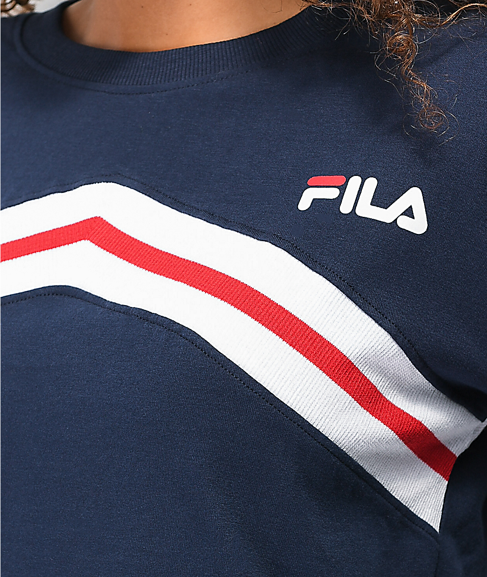 sweat fila femme or