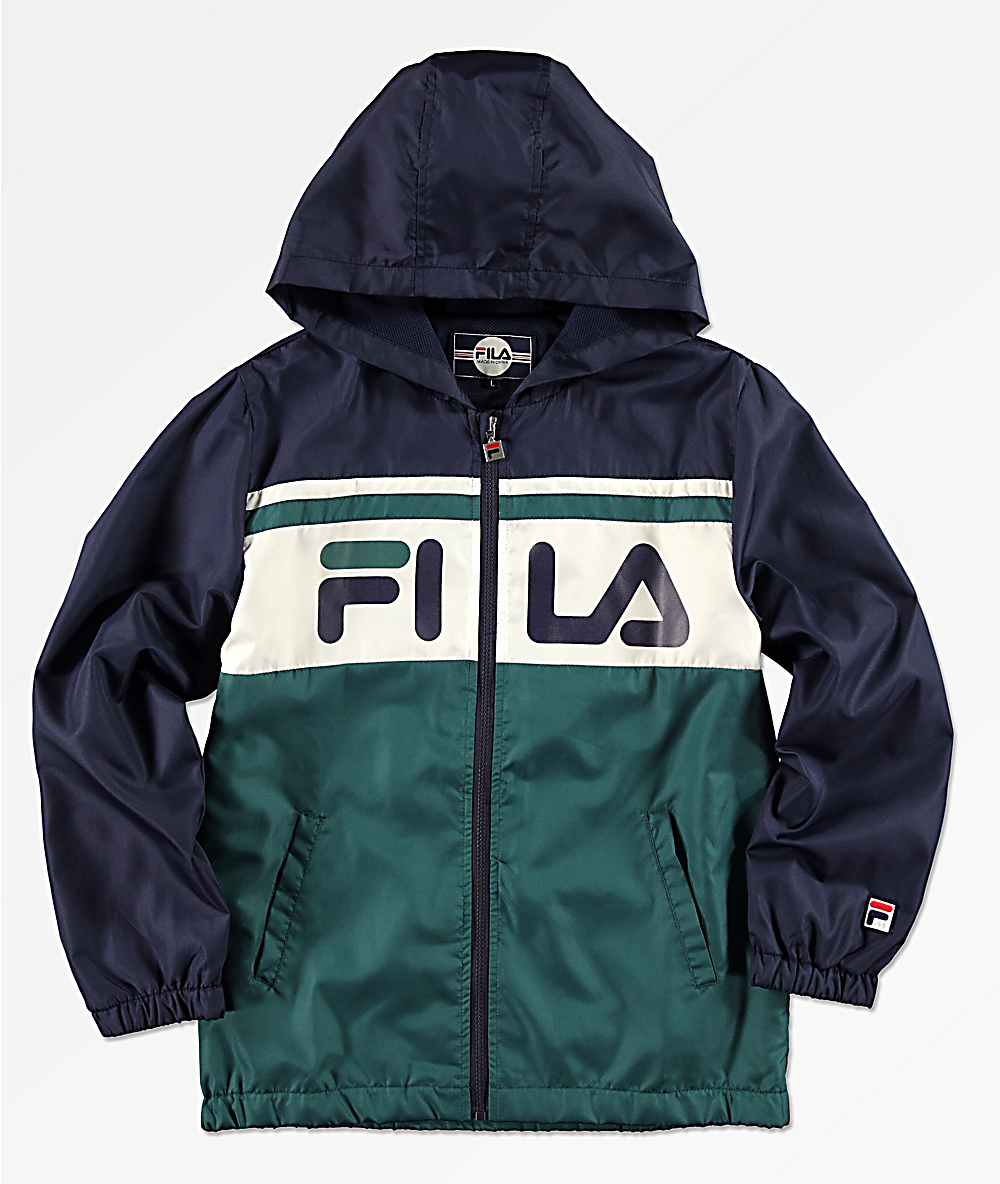 fila colorblock hoodie