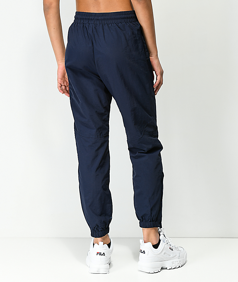 fila blue track pant