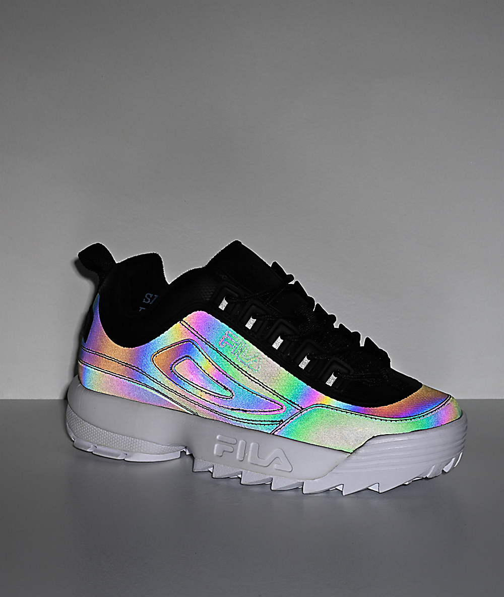 fila shoes rainbow