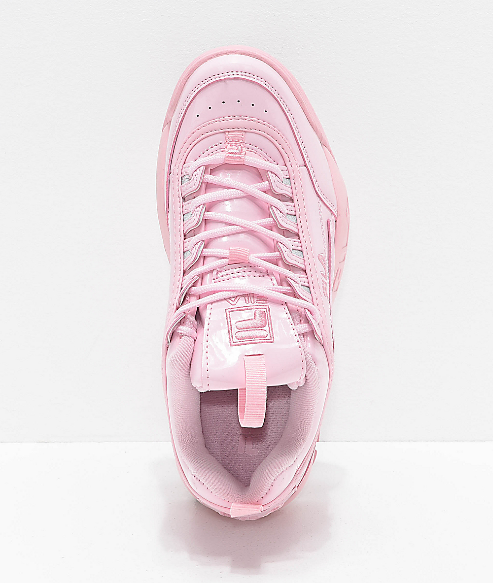 all pink fila disruptor