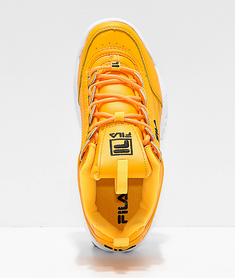 mens yellow fila