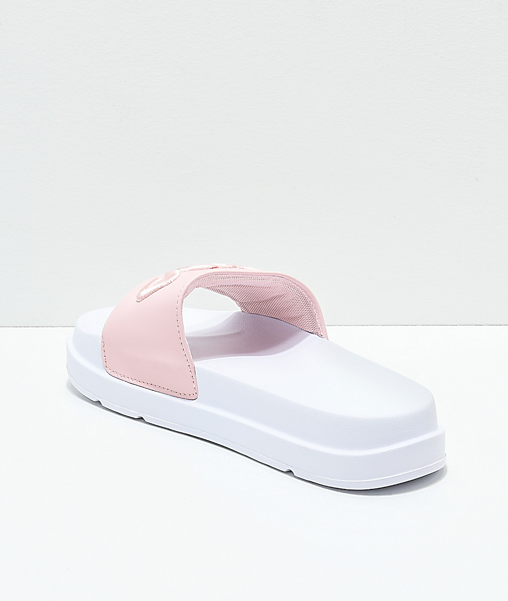 fila slides pink