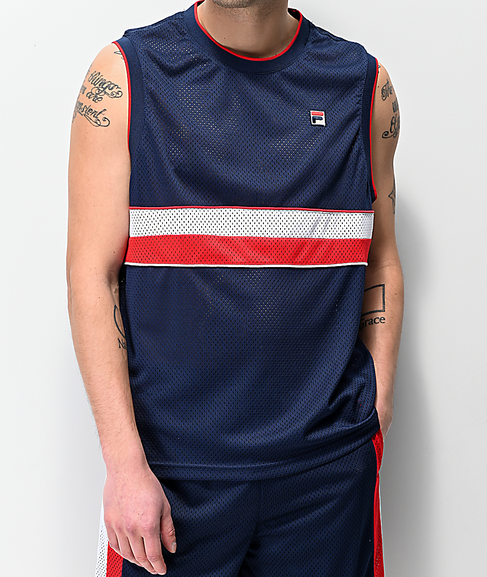 fila basketball jersey