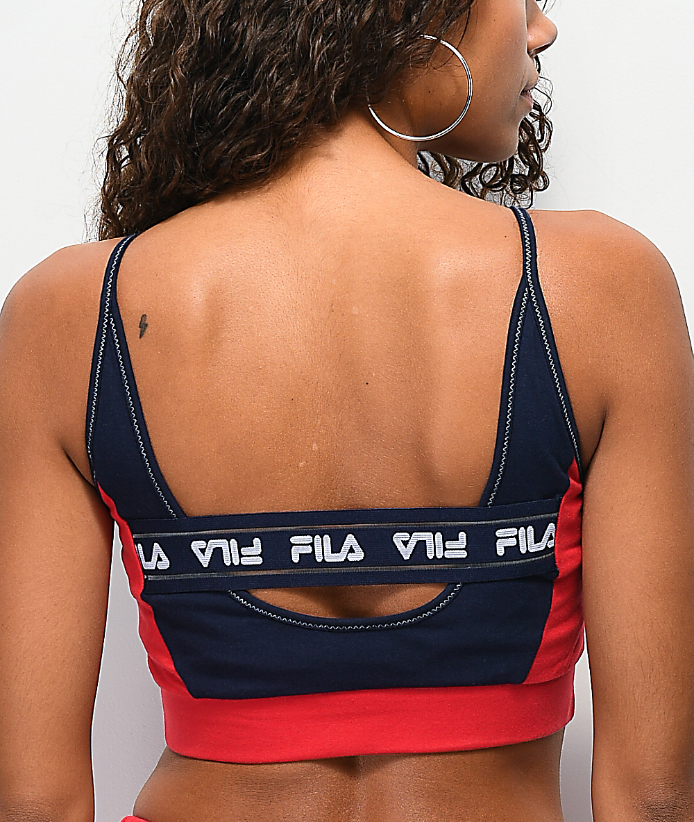 sport bra fila