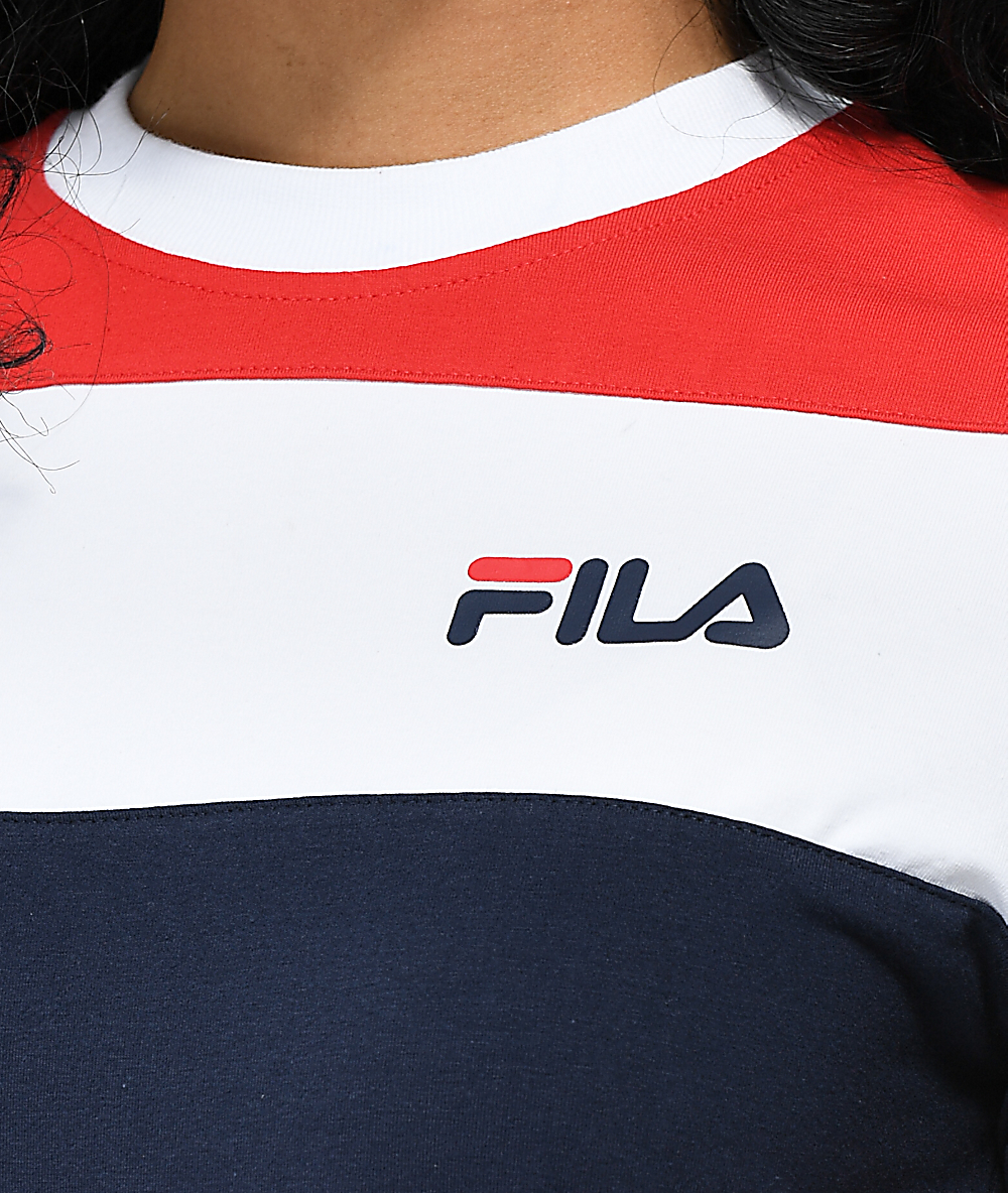 fila maya crop tee