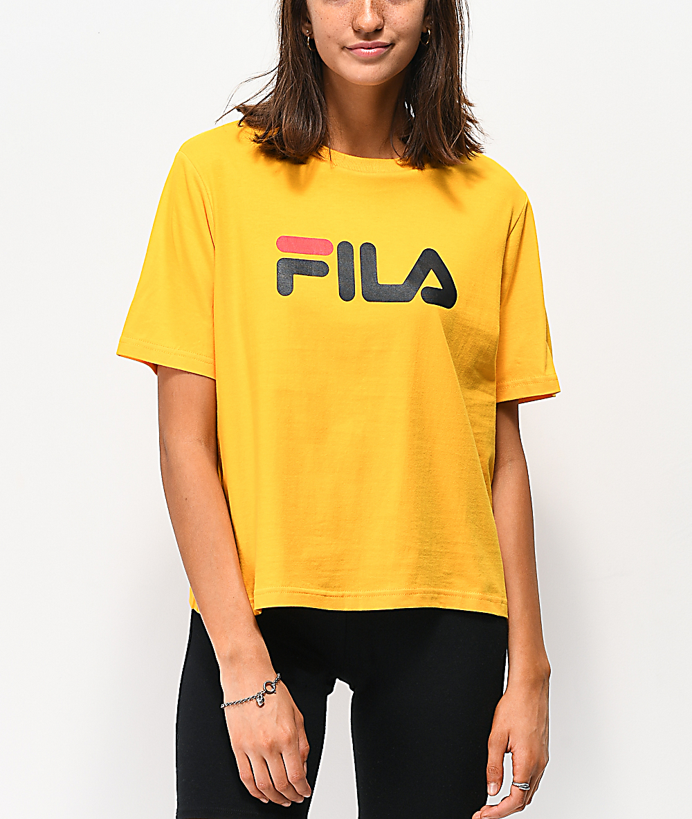 Fila T Shirt Yellow Sale Online www.cimeddigital.com 1686417482
