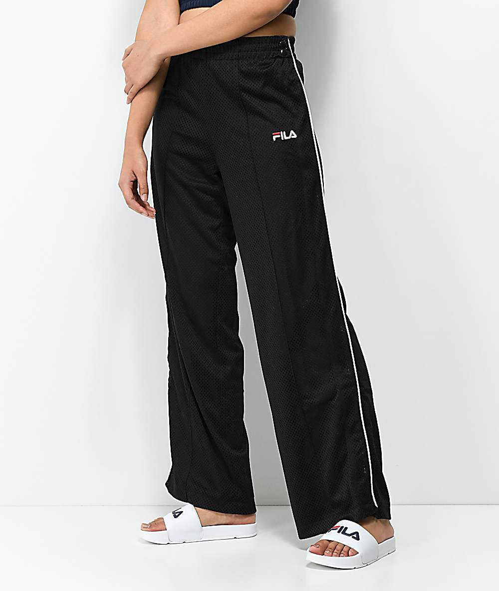 fila button down pants