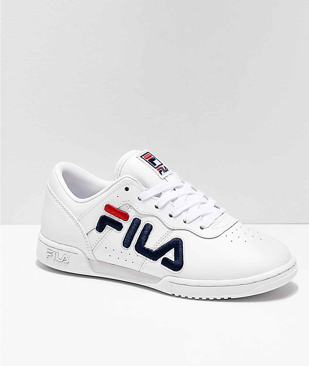 FILA Original Fitness White & Red Shoes FILA Original Fitness White & Red Shoes