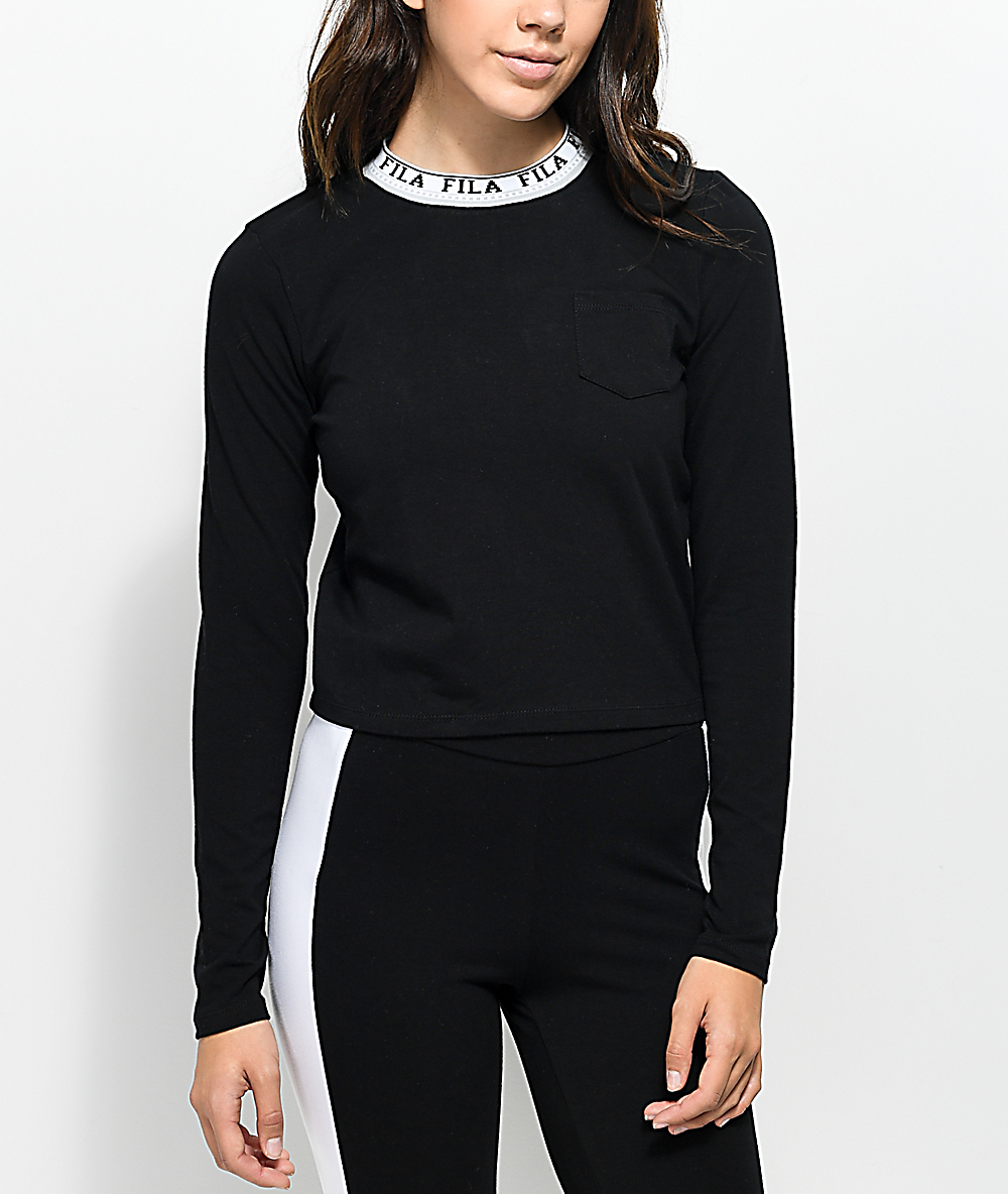 fila cropped long sleeve