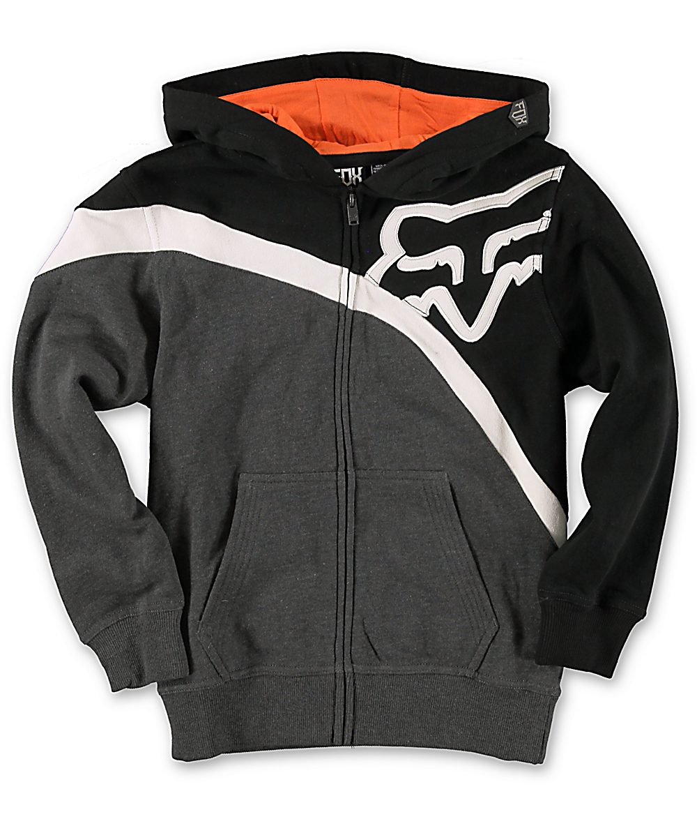 orange fox hoodie