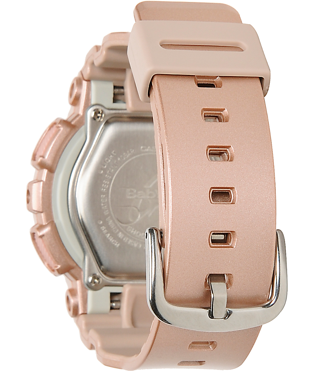 baby g ba 110 rose gold