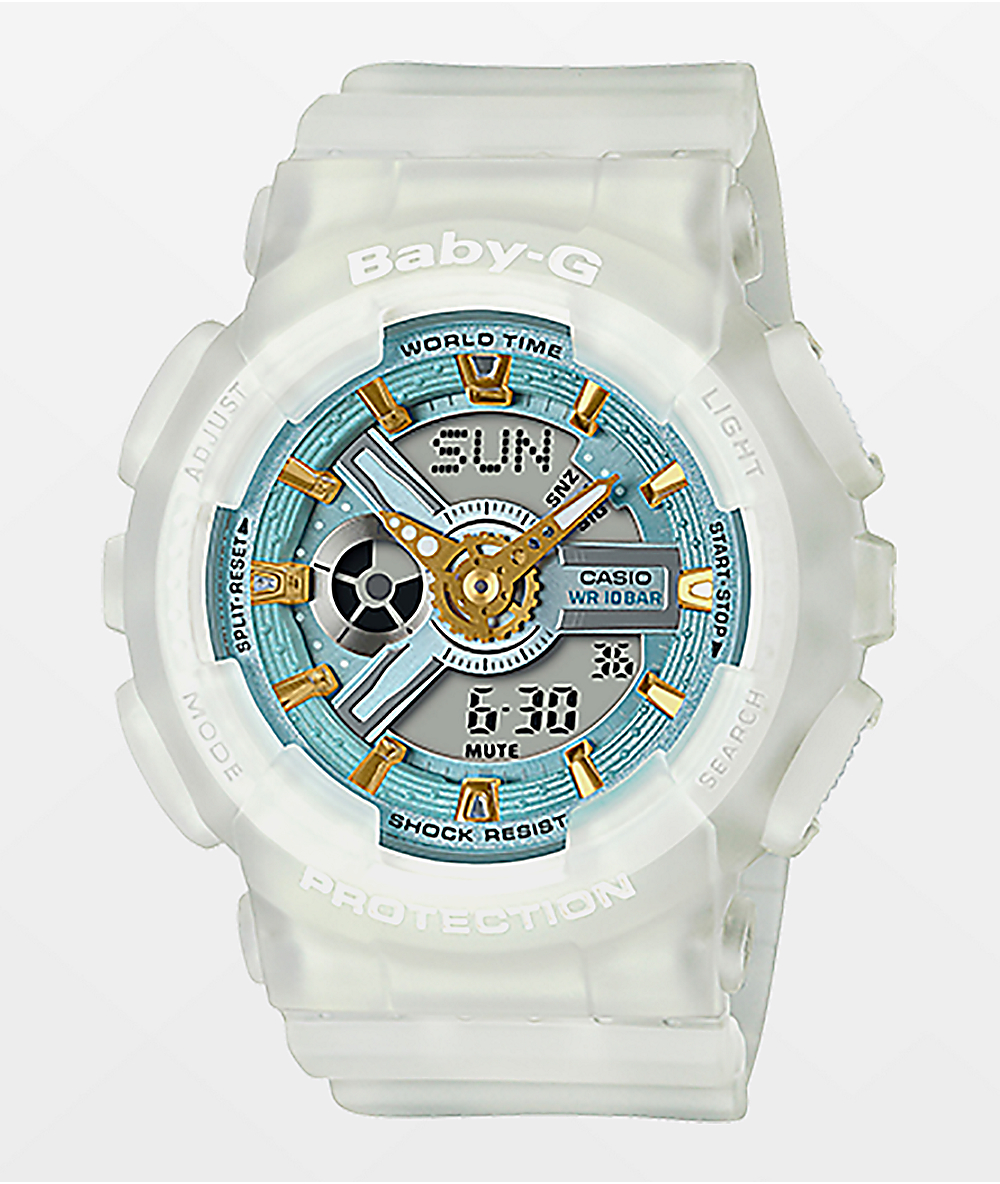 g shock white watch