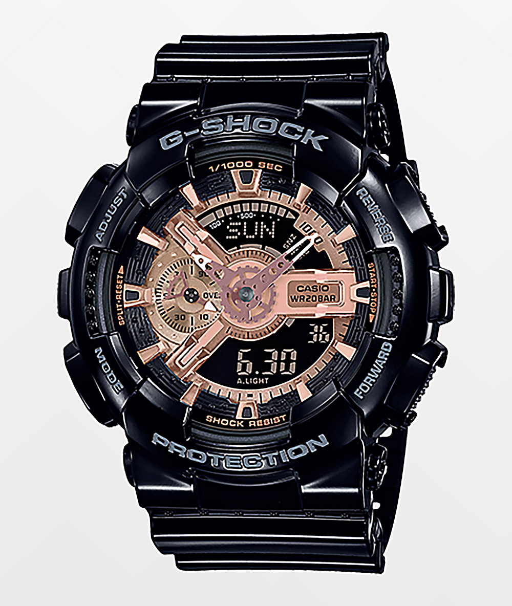 g shock ga 110 rose gold