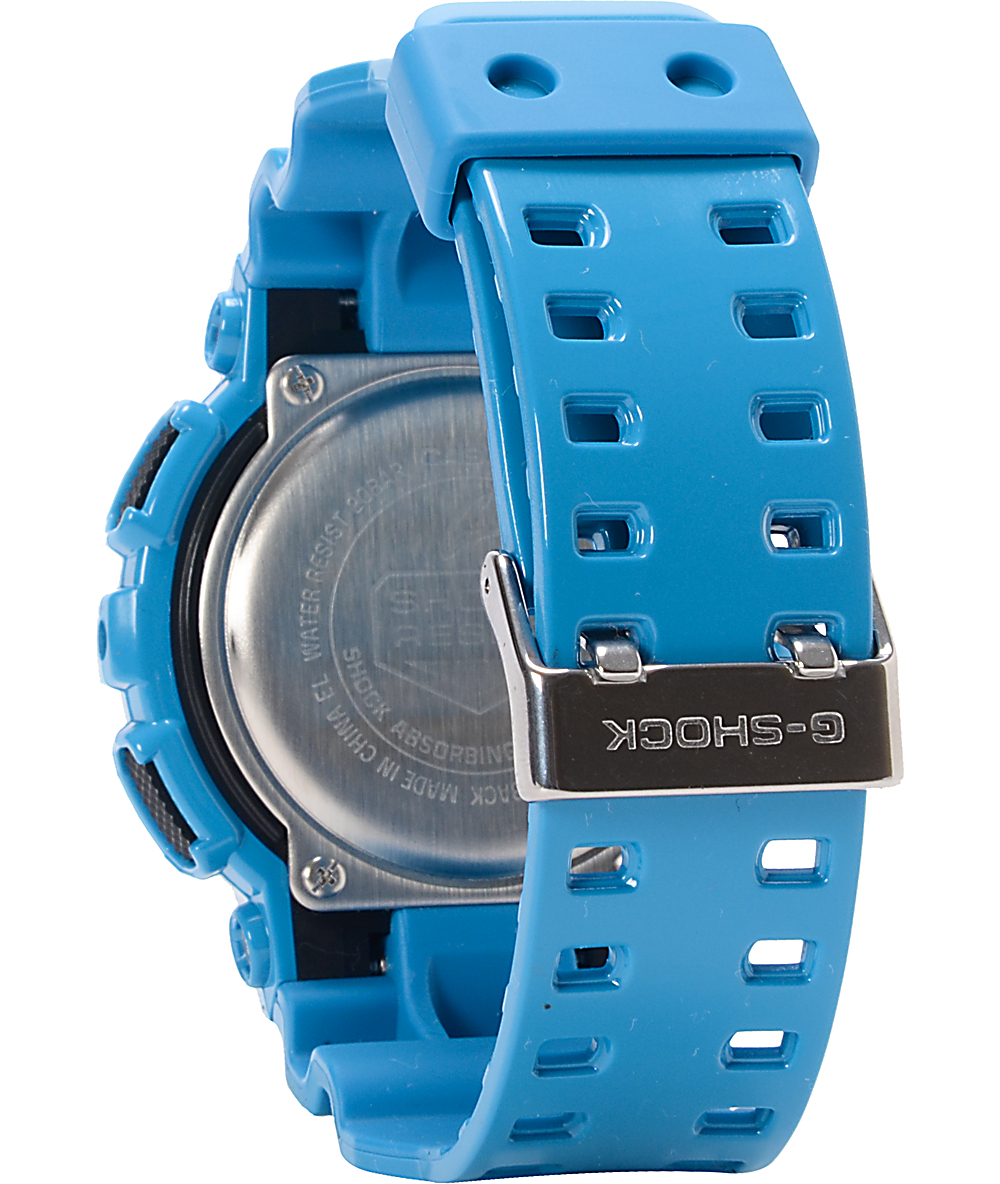 g shock gd 110 blue