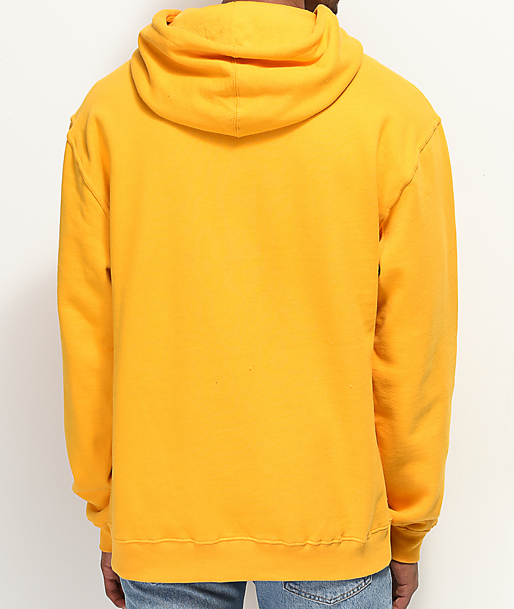 hoodie mustard yellow
