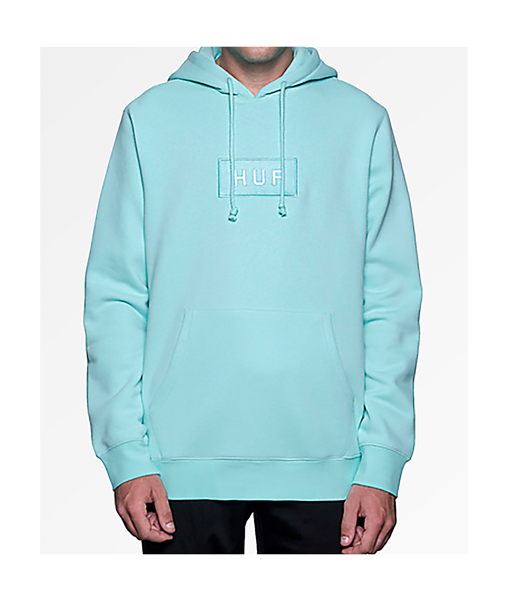 huf blue hoodie