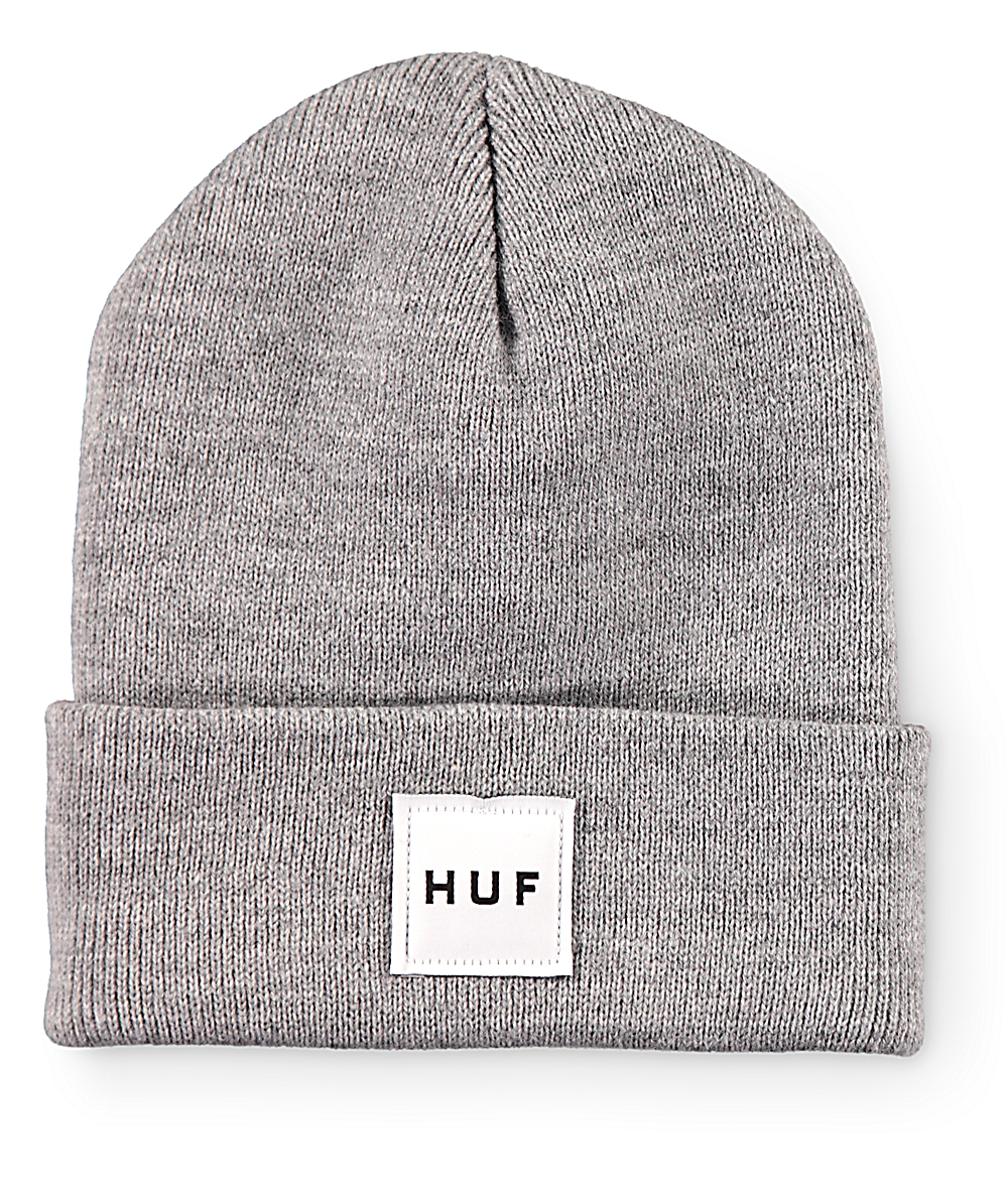 huf box logo beanie