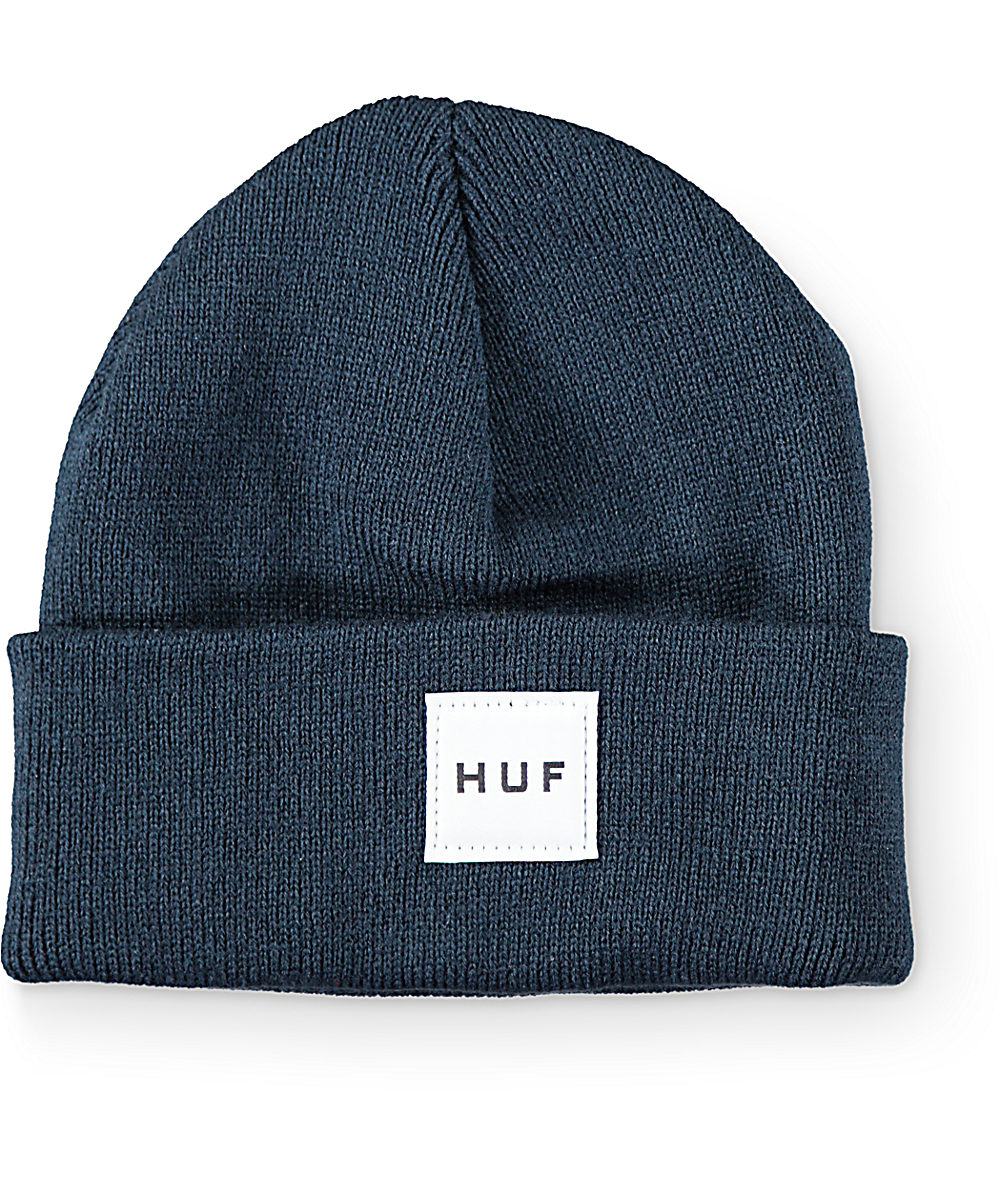 huf box logo beanie