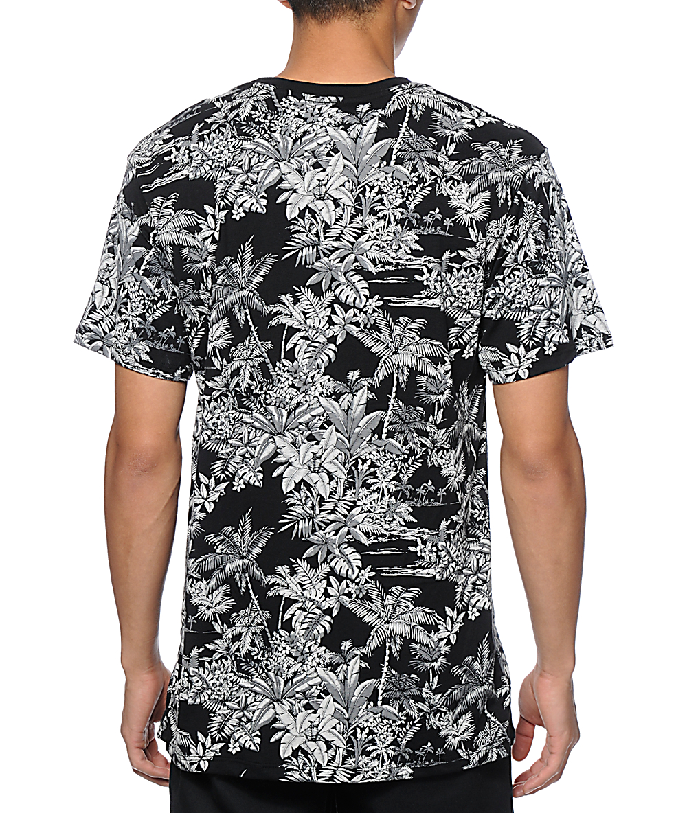 HUF Tropic All Over Pocket T-Shirt | Zumiez