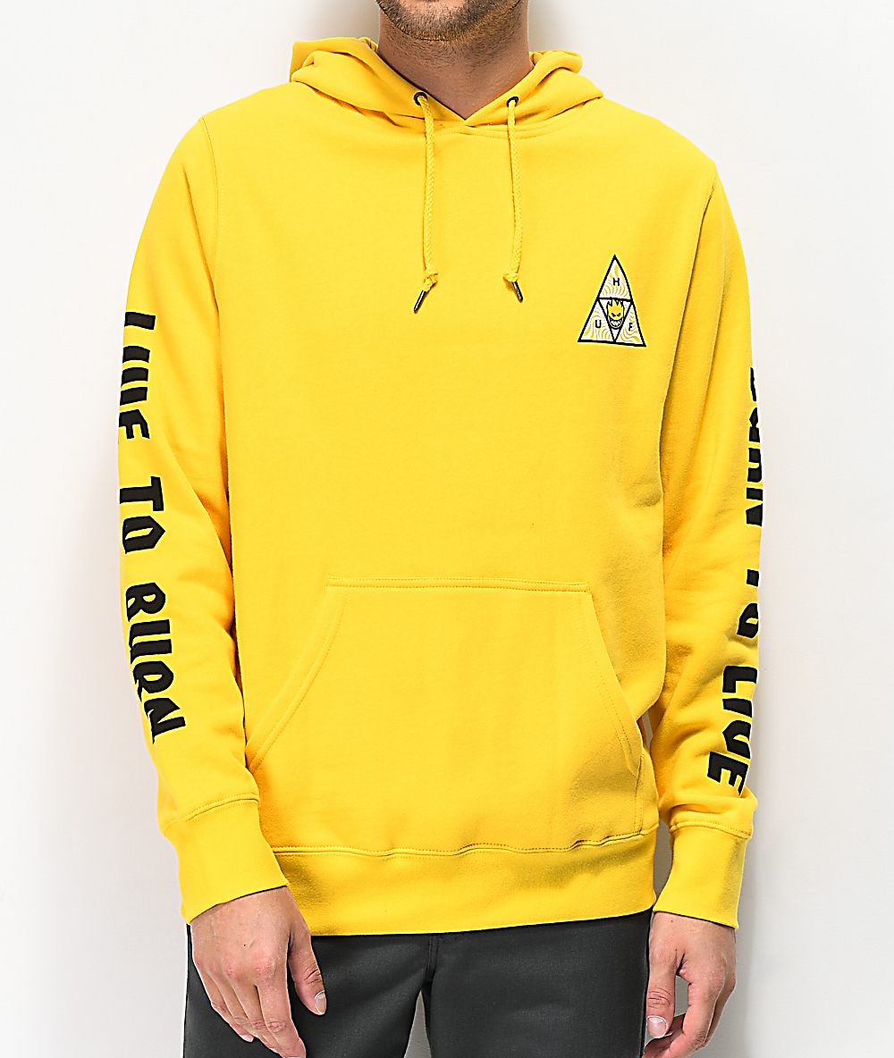 spitfire triangle pullover hoodie