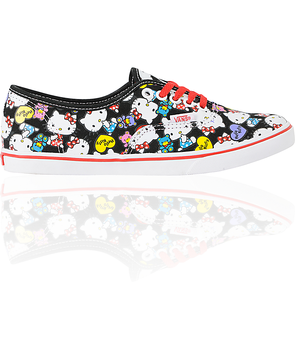 vans hello kitty black